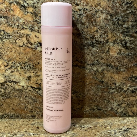 Sensitive Skin w/ Colloidal Oatmeal Bubble Bath, 10.75 fl oz / 318 mL, NWT - Picture 4 of 7